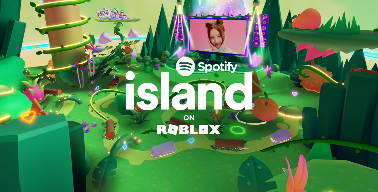 Metaverse Collaboration with Roblox and Spotify
