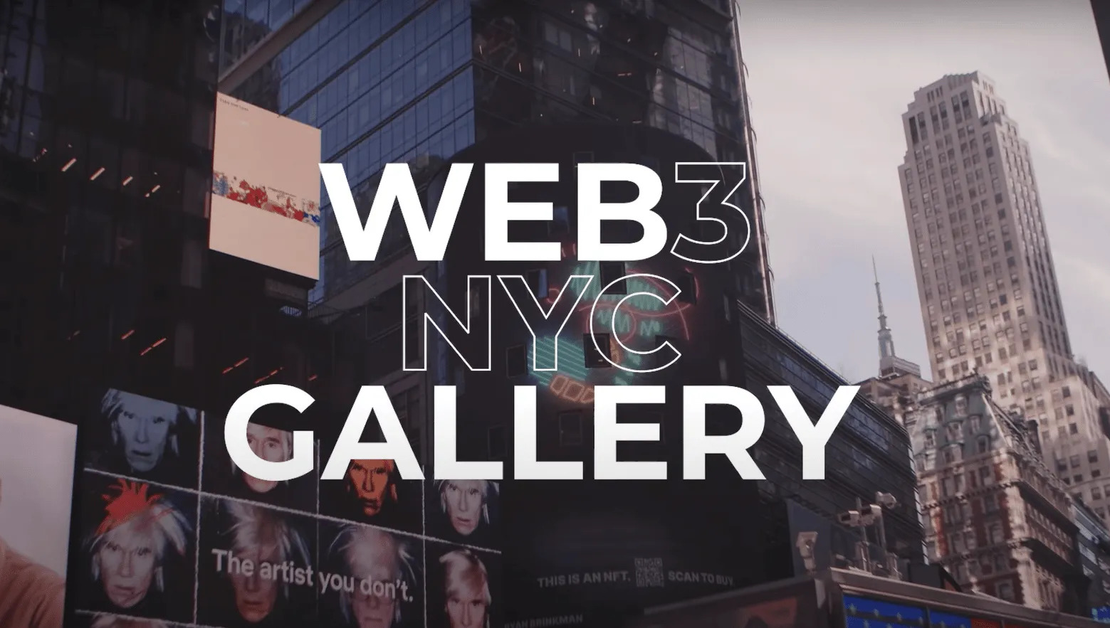 Web3 NYC Gallery Allows Artists To Remotely Showcase Their NFTs