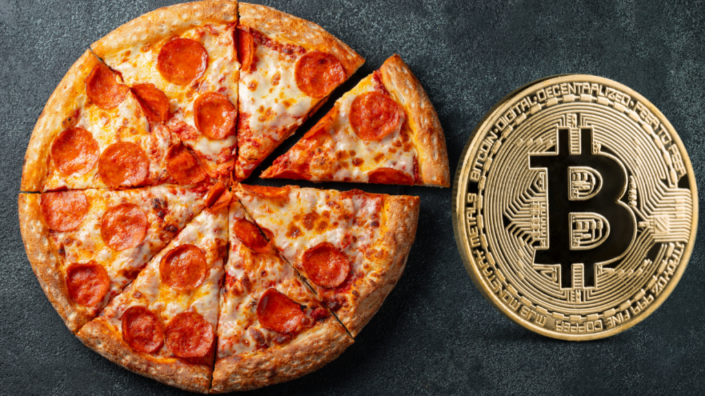 bitcoin use tto buy pizza